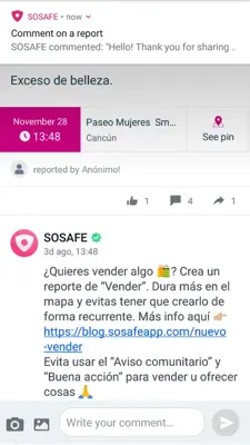 SOSAFE android App screenshot 4